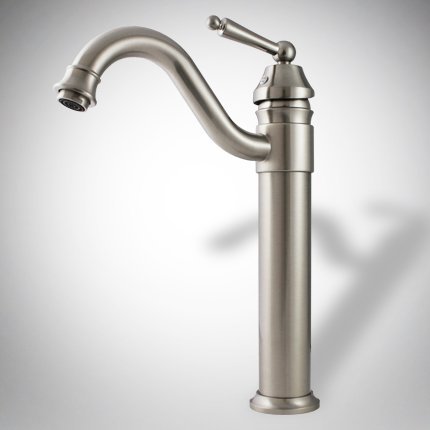 Jovellanos Brushed Nickel Bathroom Sink Faucet